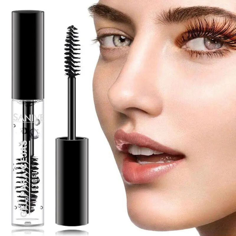 Kosmetik klares Augenbrauen gel langlebiges Wimpern fixgel wasserdichtes transparentes Augenbrauen-Fixgel für Augenbrauen-Make-up-Tool – Detail 5