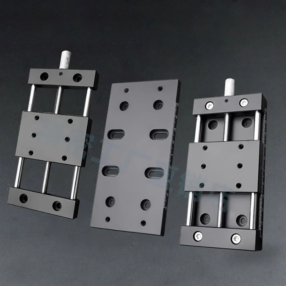 X-Axis Manual Sliding Table with Precision Lead Screw & Linear Guide - DX60A, 50mm Travel