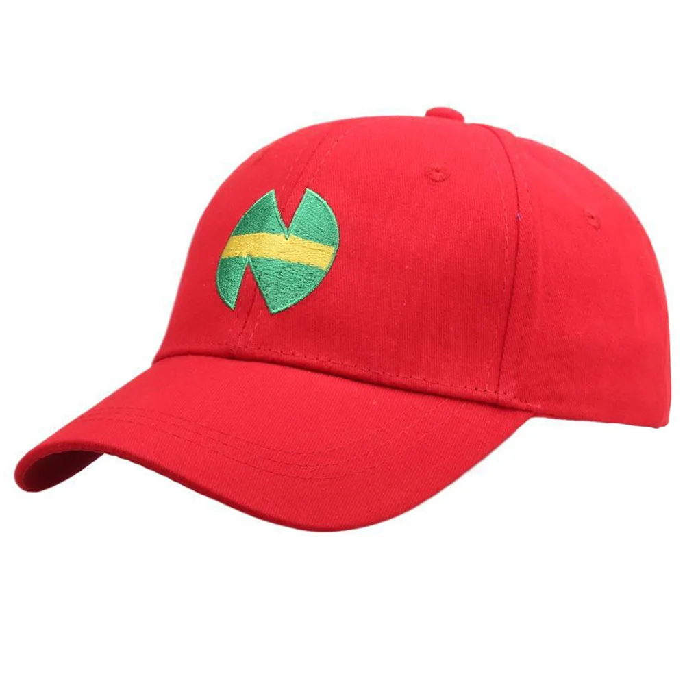 Cosplay Captain Tsubasa Baseball Cap Wakabayashi Genzo Red Hat Adjustable Casual Sunshade Hats Embroidered Caps