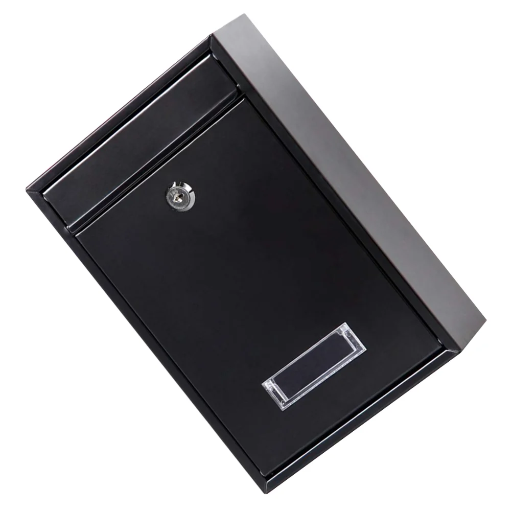 

Mailbox Newspaper Cases Magazine Outdoor Decor Garden Letter Iron Wall-mounted Office Mailboxes for outside