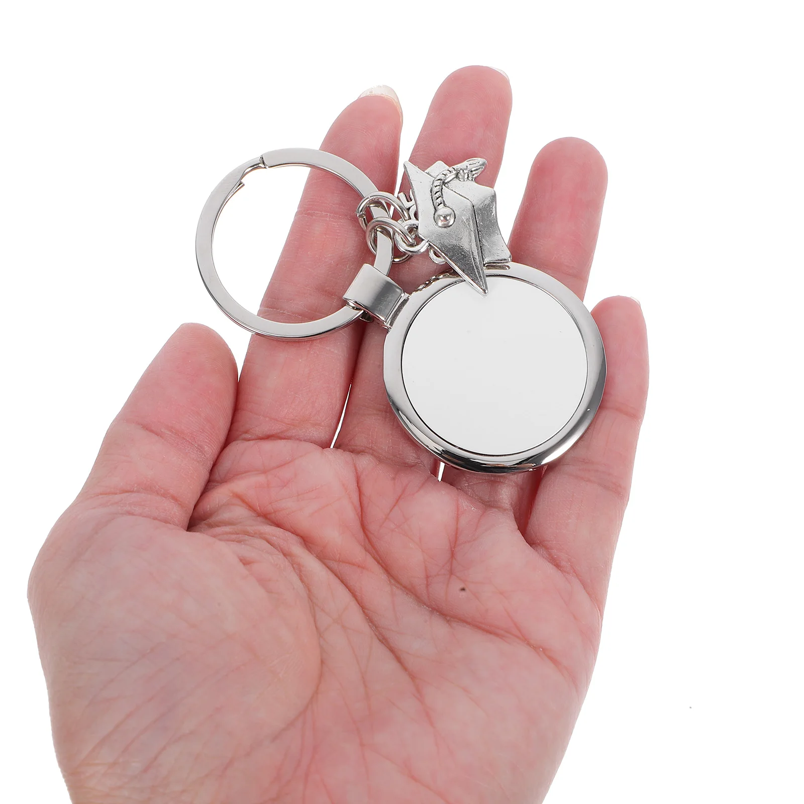

Heat Transfer Keychains Graduation Favors Alloy DIY Pendant Chains Teacher Gifts College Decorations Sublimation Key