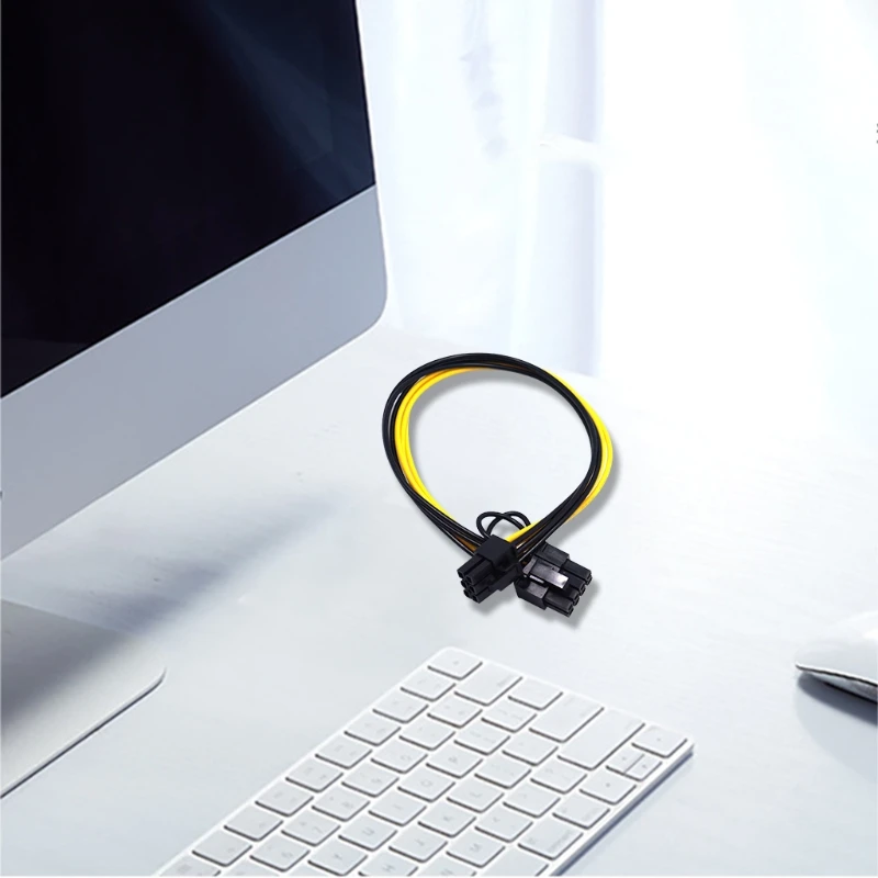 전원 공급 장치 어댑터 케이블 그래픽 카드 6핀 수-8핀(6+2) 수 전원 코드