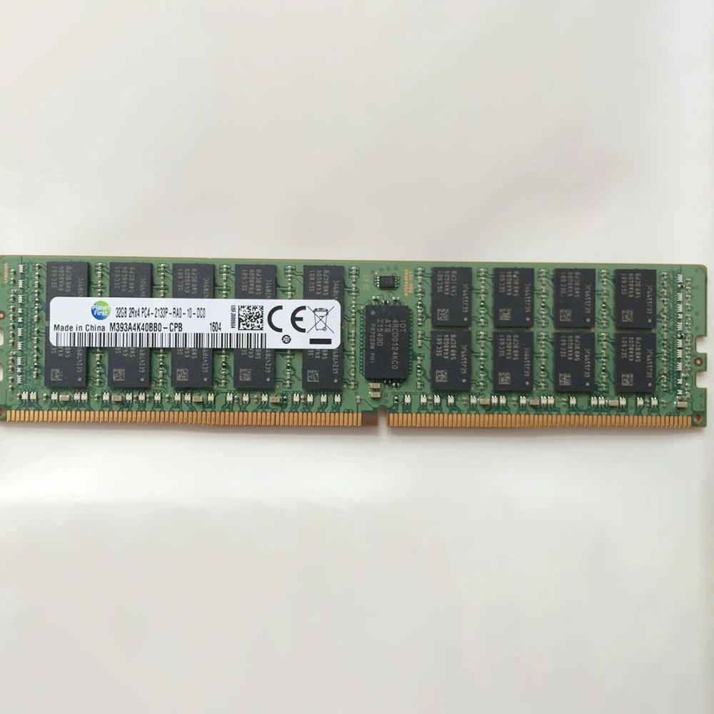 Imagem -04 - Memória para Samsung Ram 32gb 32gb 2rx4 Pc42133p 2133 Ddr4 Ecc Reg M393a4k40bb0-cpb 1pc