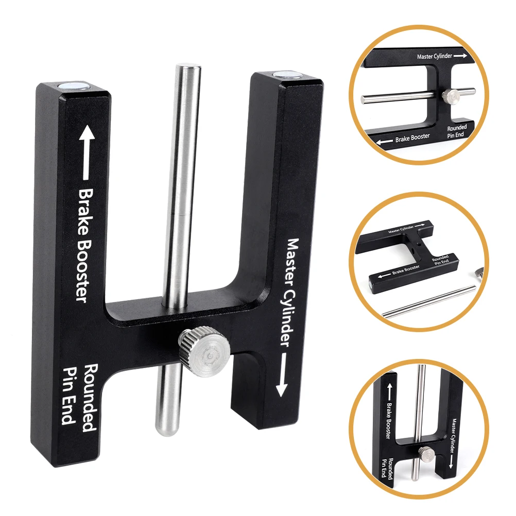 

Aluminium Alloy Booster Adjustment Tool Length Gauge Push Rod Measurement For Master Cylinder Precise System Gauge Durable Brake