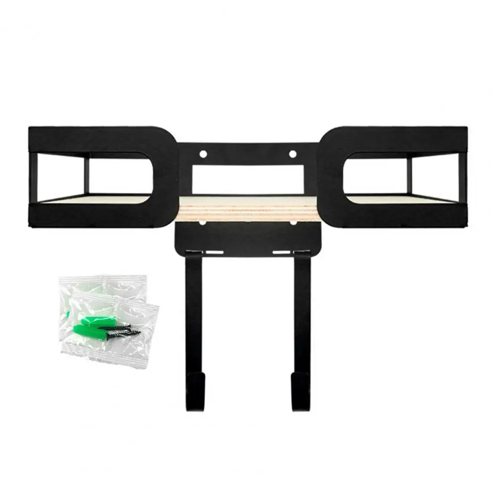 Iron Ironing Board Organizer Space-saving Wall Mount Ironing Stand Board Holder for Laundry Room Organization Easy for Ironing