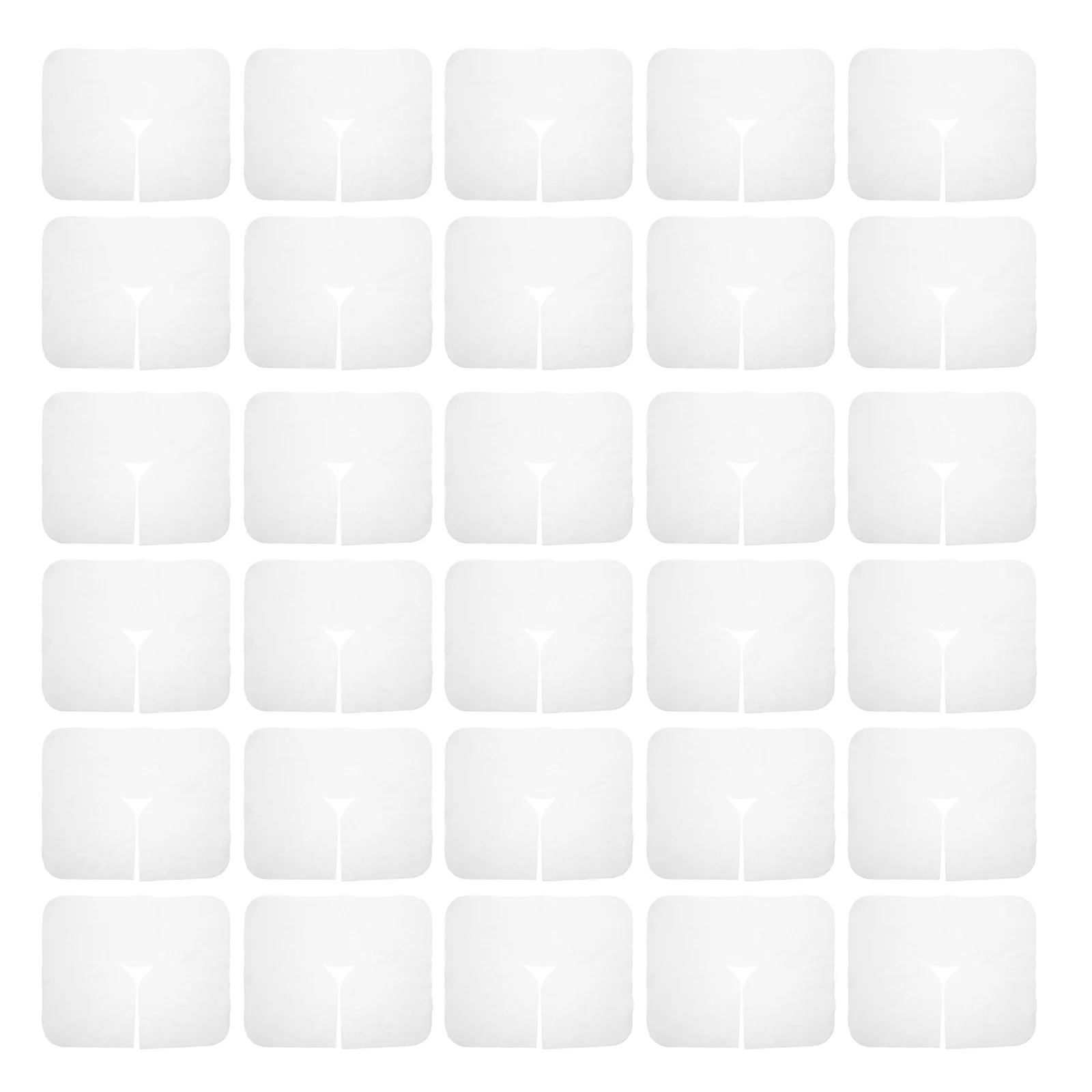 

100pcs Disposable Headrest Covers 42X33Cm Nonwoven Massage Face Pillow Cover For Spa Salon Hotel Facial Cradle Cover Massage