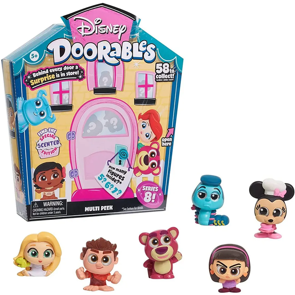 Disney Doorables, серия Multi Peek, 8 дюймов, специальный выпуск, ароматизированные фигурки, детские подарки и подарки