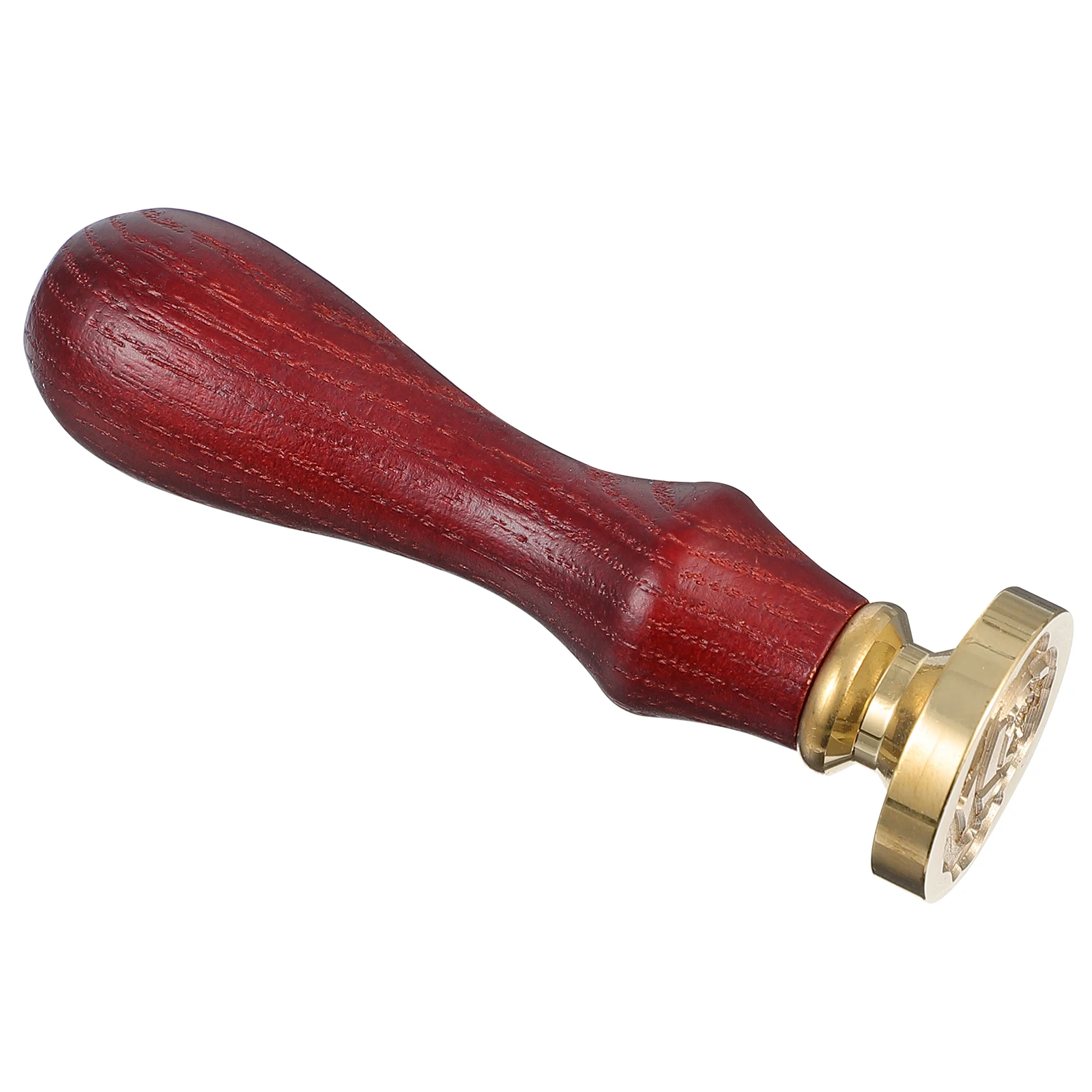 

Rose Wax Copper DIY Decor Metal Stamp Handle Invitation Vintage Scrapbook Metal Wax Seal Stamp Craft Hardware