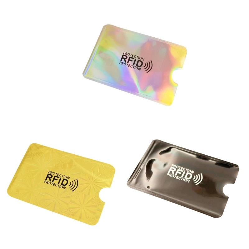 Credit Card Organzier RFID Blocking Card Sleeve for Women Men 5/10/20Pcs