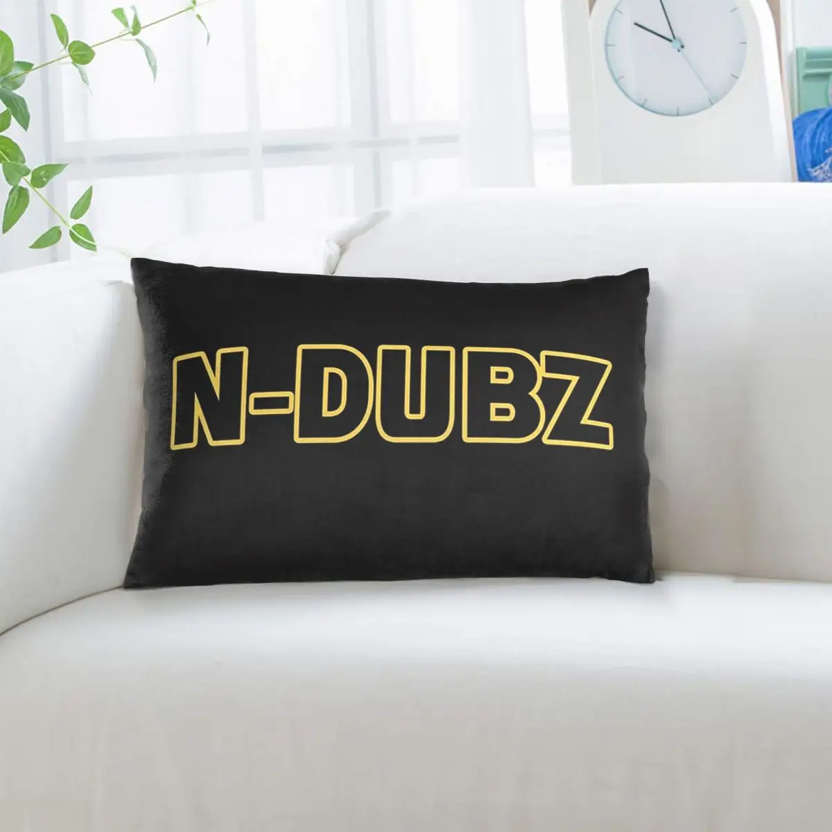 

N-Dubz Merch NDubz Logo Rectangle Pillowcase Cushion Cover Decorative Bedroom Bed Home Comfort Throw Pillow