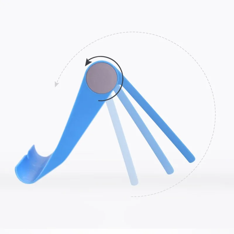 مكتب حامل هاتف العالمي كسول قوس قابل للتعديل درجة حامل السفر دعم آيفون 13 12 11 برو سامسونج هواوي شاومي