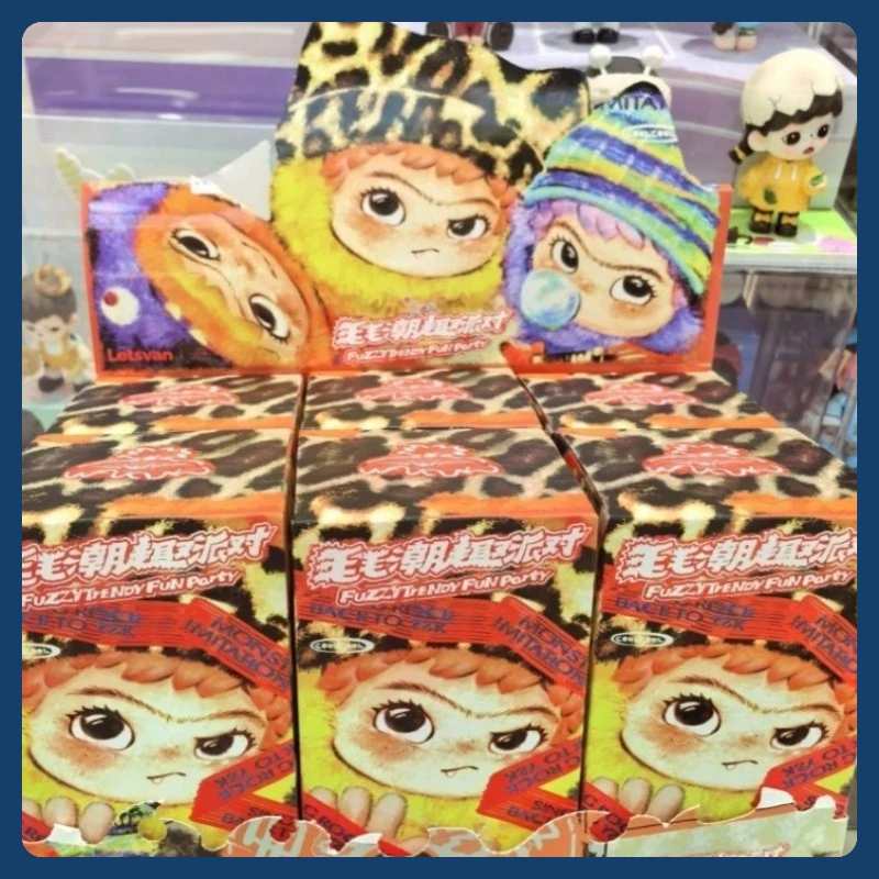 

2026 Wakuku Fuzzy Trendy Fun Party слепая коробка милая фигурка Wakuku Mystery Box милая кукла сумка кулон кукла сумка-сюрприз подарок