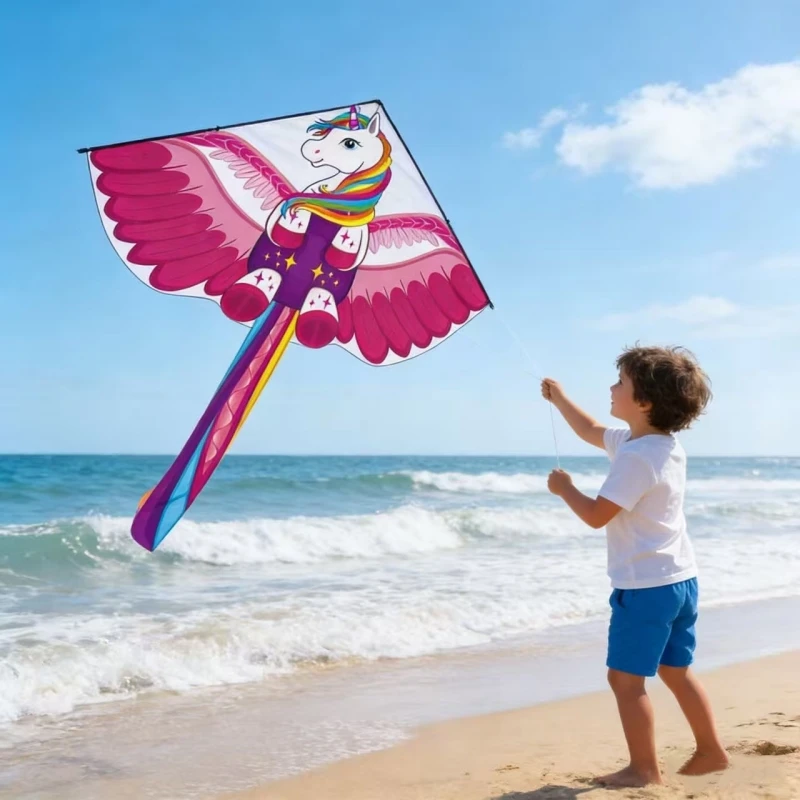 Nieuwe vliegers kindervliegers buitenspeelgoed nylon vliegers dieren vliegers fabriek windwijzer kitesurf vleugelvliegers parapente koi