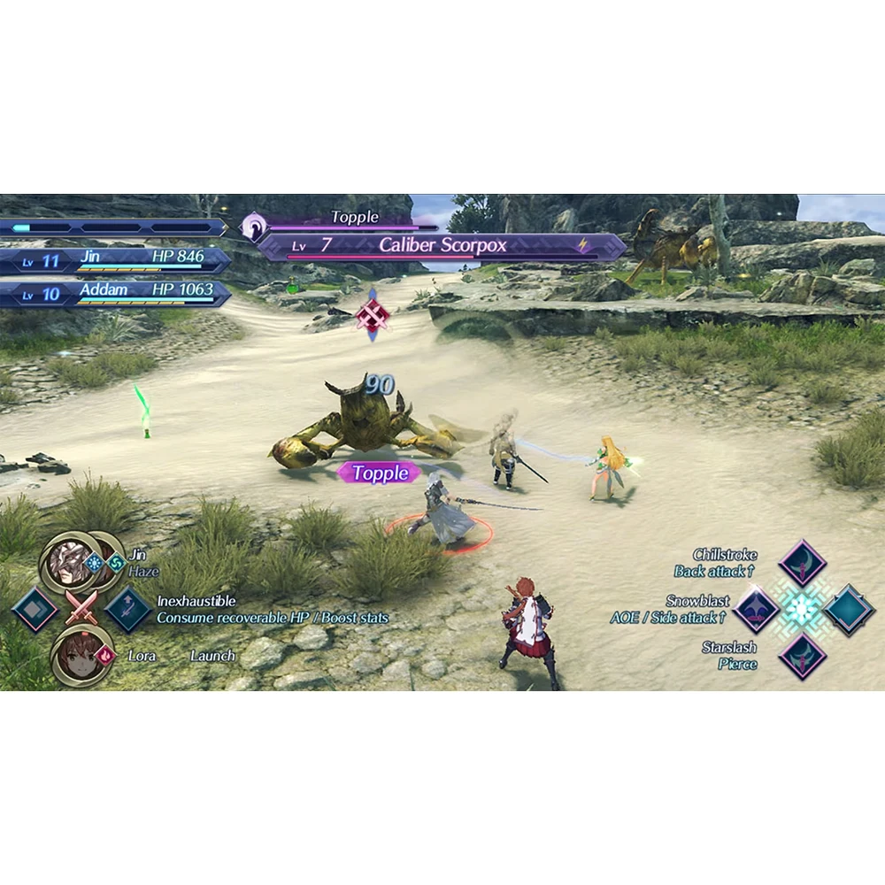 لعبة نينتندو سويتش - Xenoblade Chronicles 2 Torna: The Golden Country - تتضمن DLC - خرطوشة ألعاب مادية للتبديل OLED