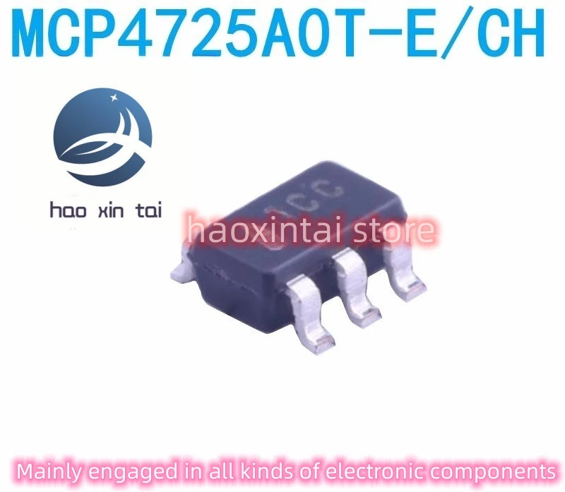 

5 шт., новая оригинальная зеркальная цифровая аналоговая конверсионная микросхема SOT-23-6, трафаретная печать AJCC