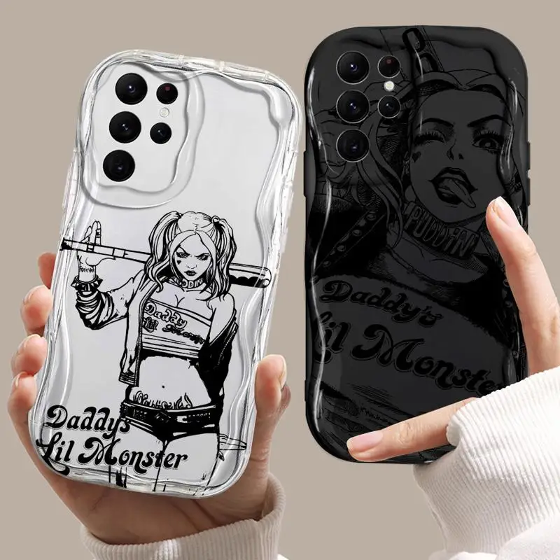 Harley Quinn Phone Case for S21 S23 S22 S24 Plus S21 S22 S23 S24 Ultra S21 S23 S20 FE Matte