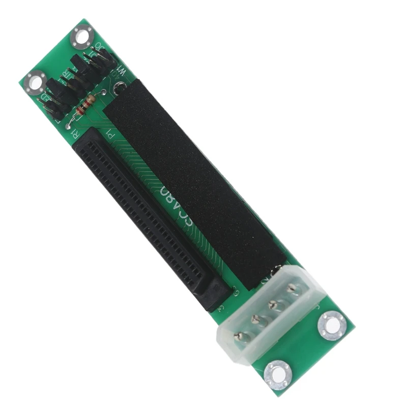 SCSI 80 Pin to 68Pin Hard Disk Adapter Converter Card Module Board SCSI Hard Disk Converter Small Computer Accessory