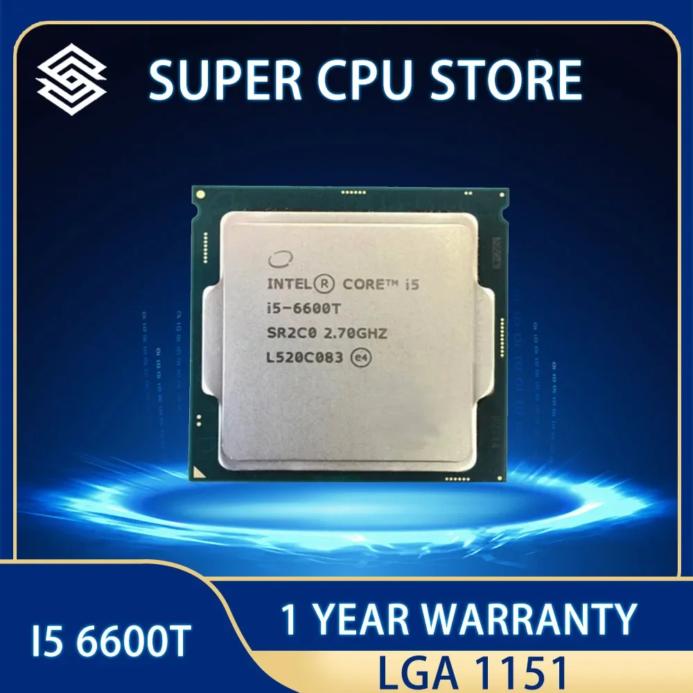 

Процесintel Core i5-6600T i5 6600T 2,7 ГГц ххъядерный ный хпоточный ЦПУ Мб 6 Мб 35 Вт LGA 1151