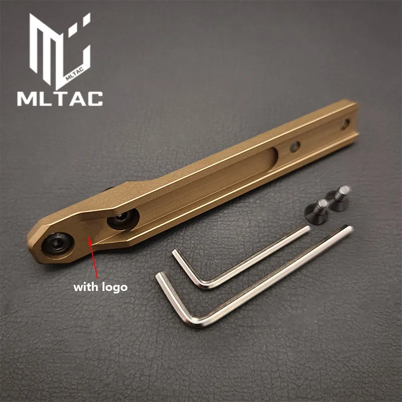 Tactical Metal CNC Offset Scout Light Mount M600 M300 PLH-V2 Base torcia per MLOK Rail Airsoft accessori luce arma