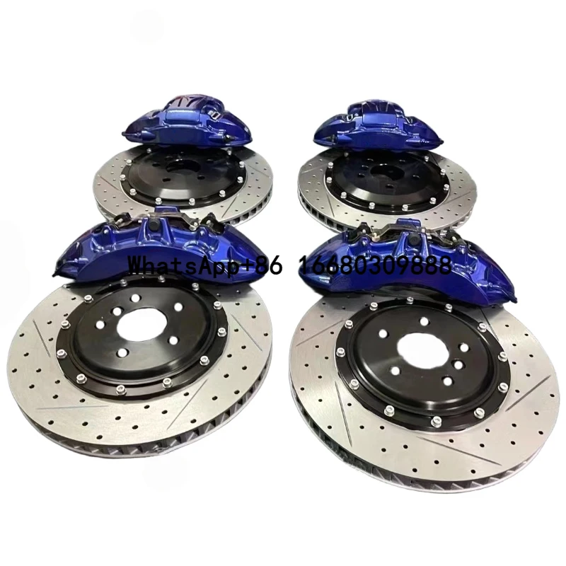 

6 Pistons Caliper Brake Auto Racing Car Modified Big Brake Kit V6 Brake Rotors for E36 E46 F10 F20 F30