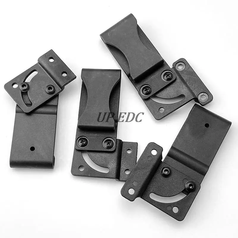 With 2 Sets Of Screws Nylon Plastic Knife Sheath Making Accessories Belt Clip K Sheath Accessories DIY Sheath Plastic Belt Clip