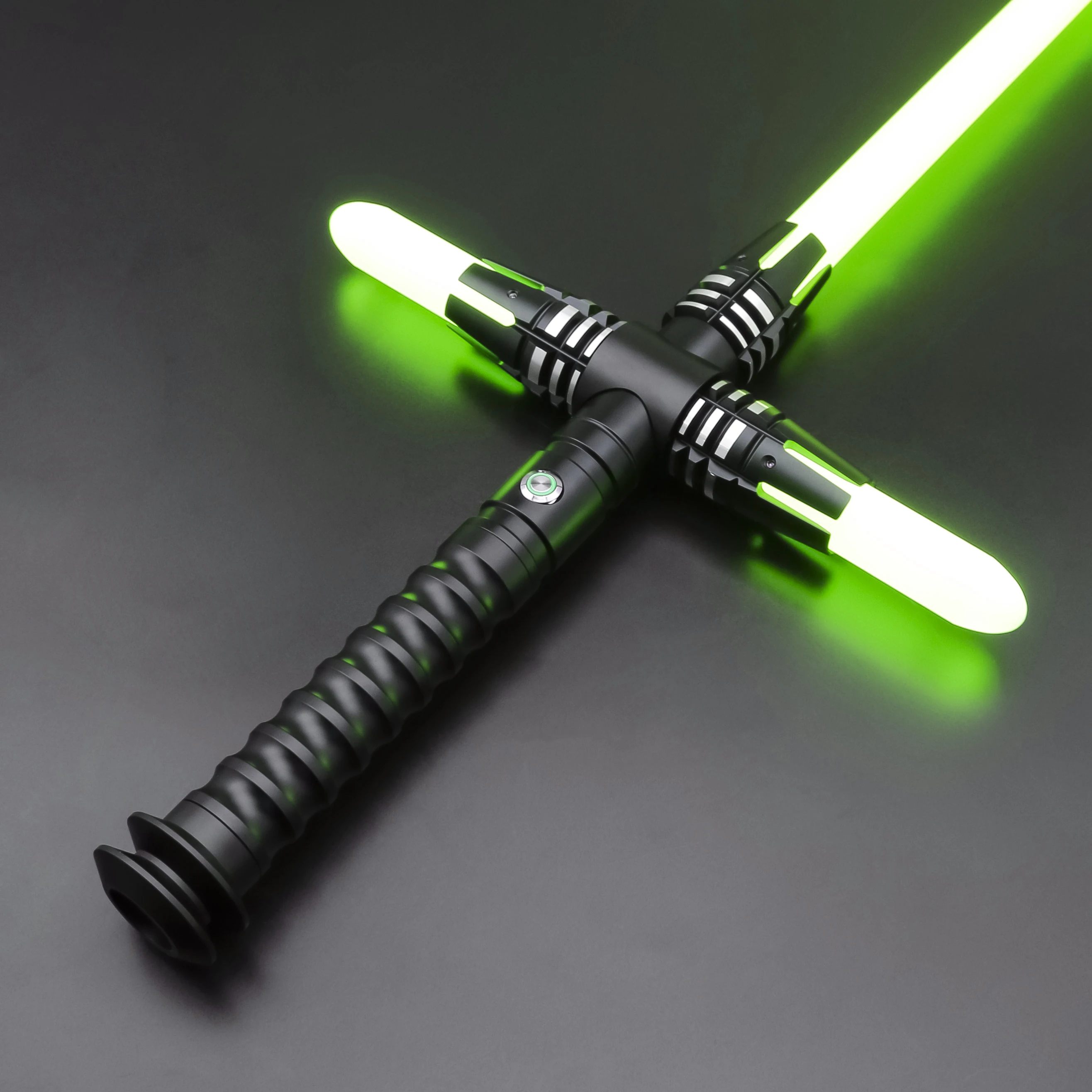 TXQ-Sable de luz C02 de Metal para niños, juguete de oscilación suave de 110CM, láser JEDI brillante, 12 colores, 16 sonidos, juguete de Cosplay,