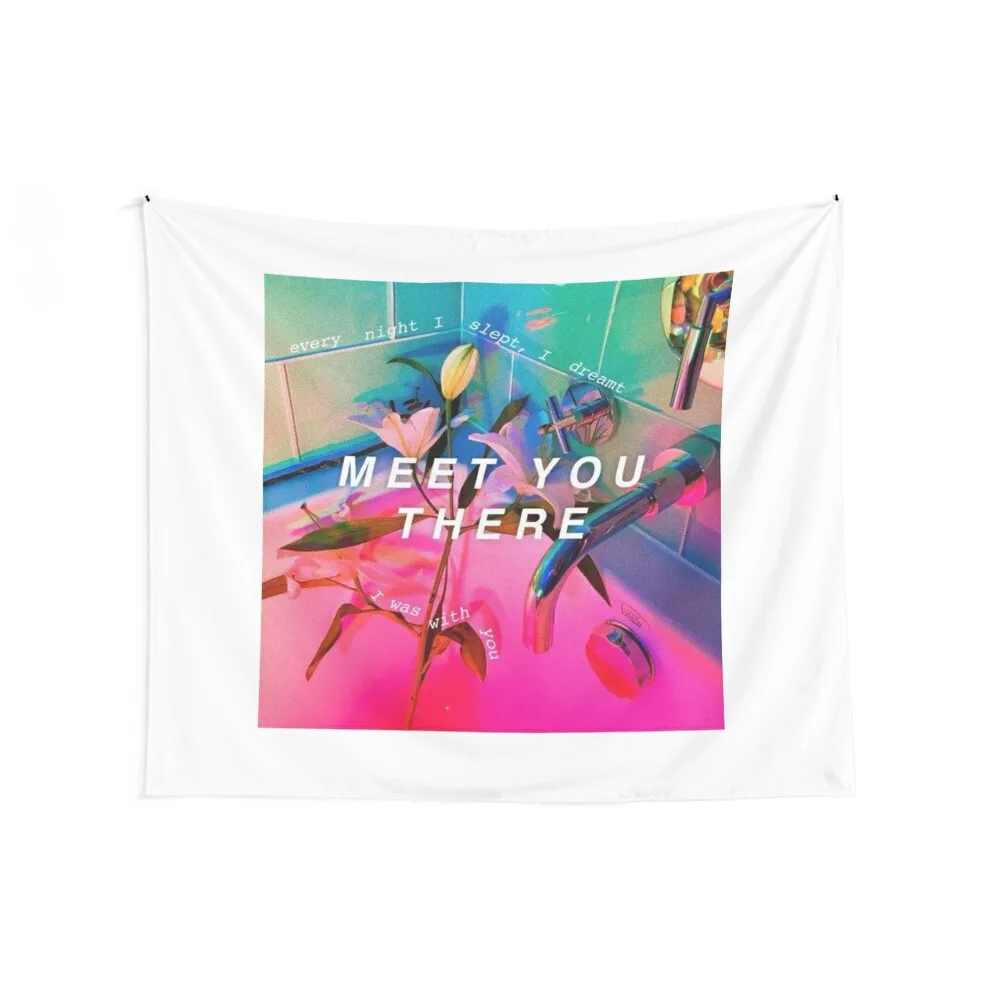 meet you there every night . YOUNGBLOOD . seconds of summer . summer Tapestry Decoration For Rooms Room Decorator Tapestry