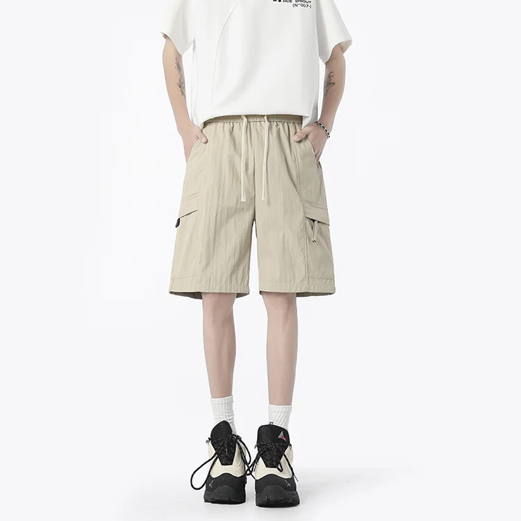 

Athletic Men's Straight Leg Cargo Shorts Loose Fit Lightweight Summer Cooling Casual Wear New Style for Sports Activities