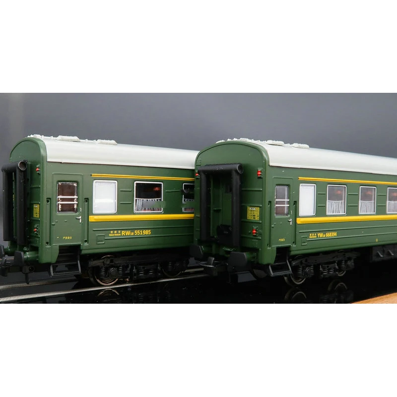 Train Model HO Scale 1/87 North Korean Train Beijing-Pyongyang National JI Passenger Car Three Groups of Six Sections