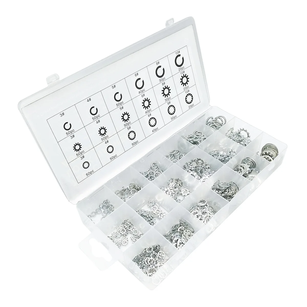 Heavy metal washers screws mesons 720PC washers enlarged thin thick washers