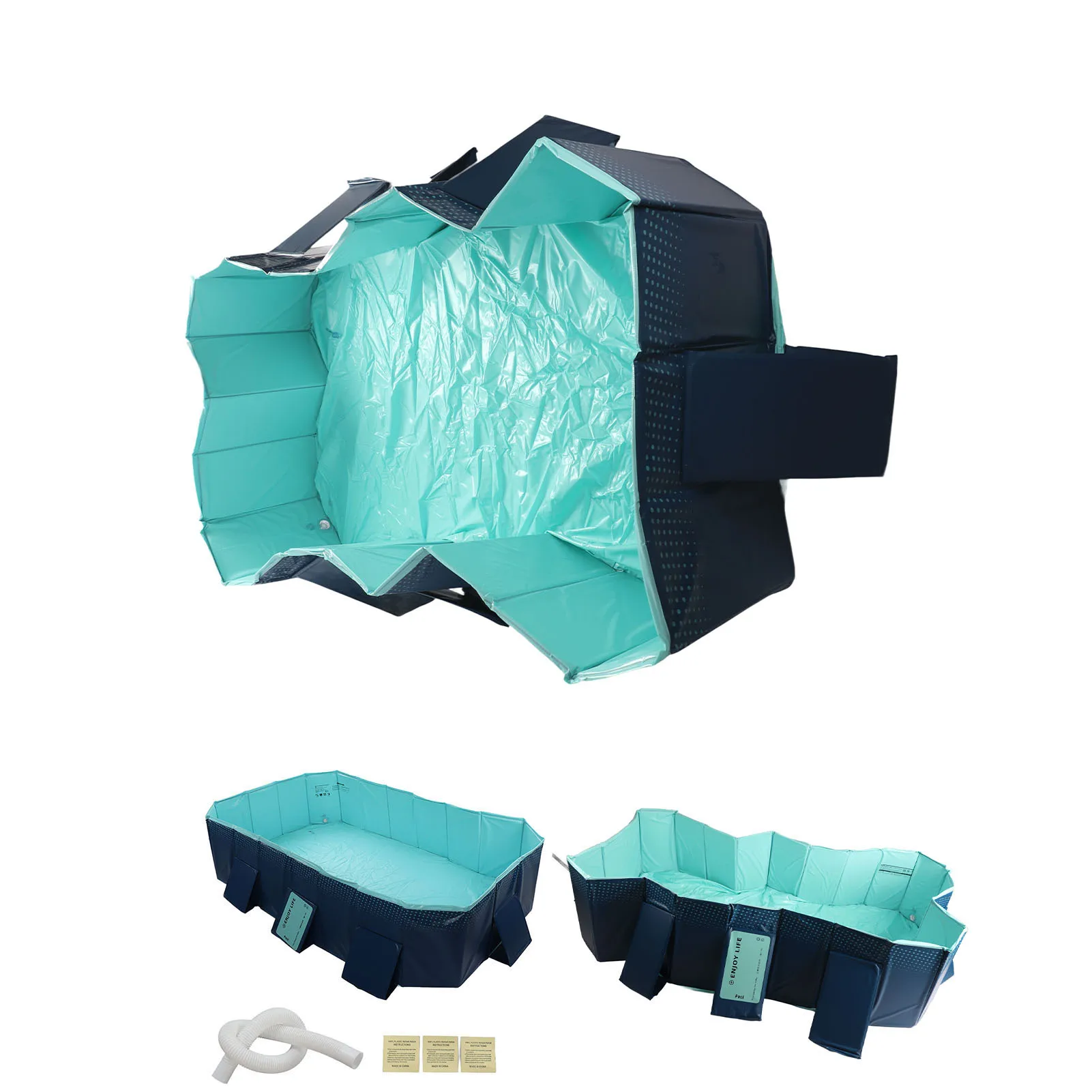 

Foldable Swimming Pool Folding Oversize Bath Pool Inflation for Home Outdoor Foldable Swimming Pool