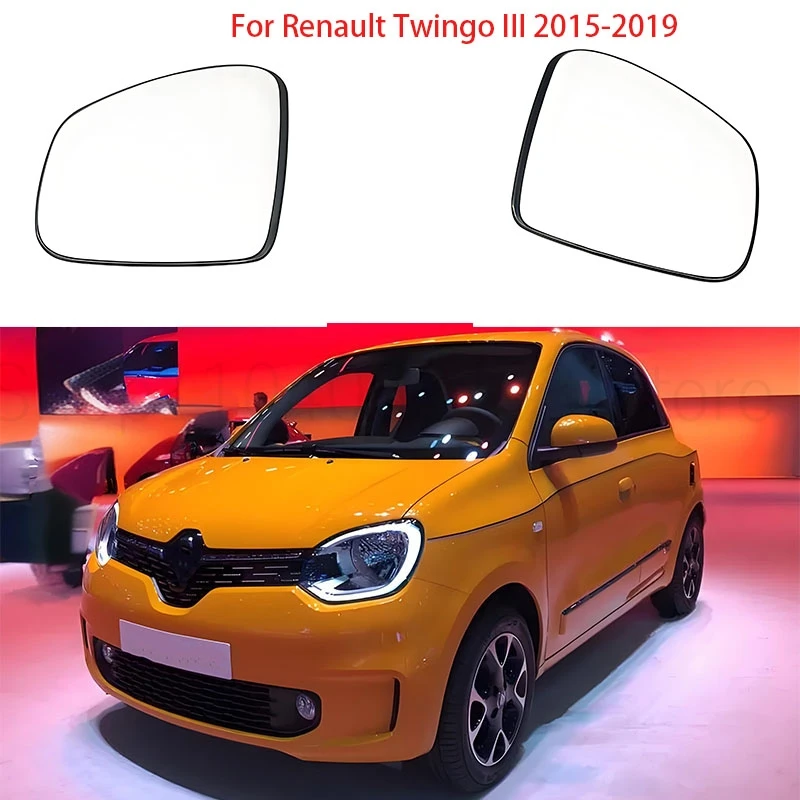 

Auto parts Left and right heated rearview mirror For Renault Twingo 15-19 lenses Rearview mirror reflector glass