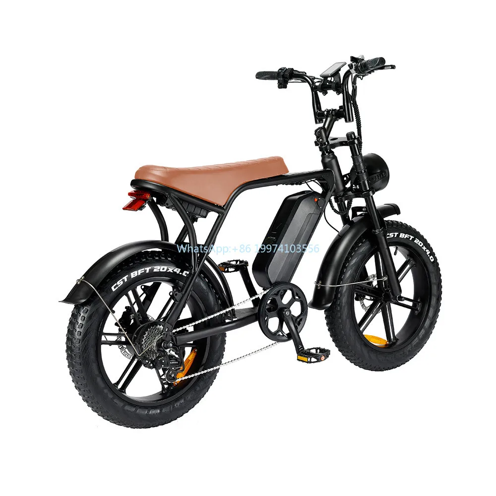 

Складской электровелосипед V8, 250 Вт, 20 дюймов, электрический велосипед с толстыми шинами для взрослых