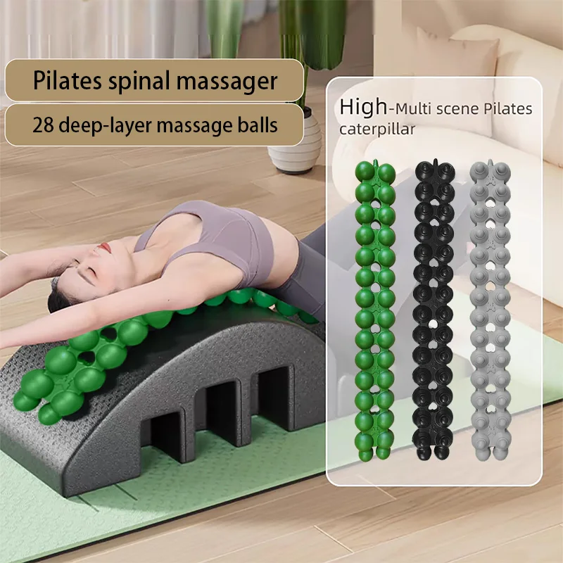 

Spinefitte,Dual-Sided Self-Massage Tool with Deep Tissue Trigger Points, neck support, Ideal for Back, Neck