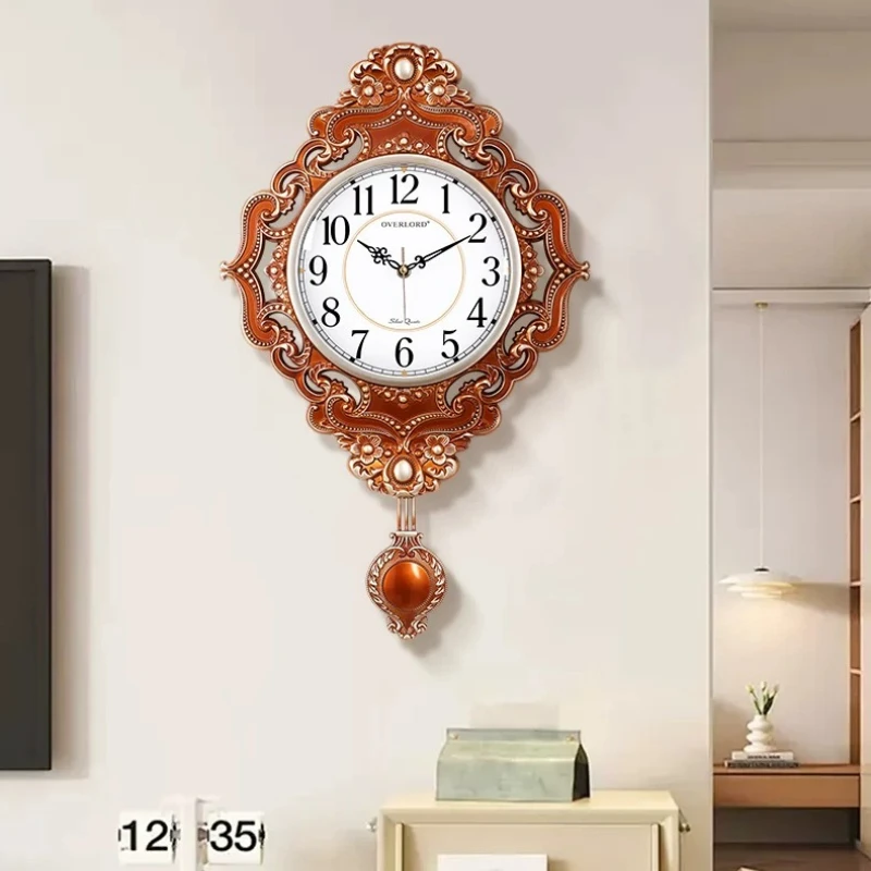 Minimalist Aesthetic Wall Watch Luxury Vintage Nordic Fashion Wall Watch Modern Living Room Relogio De Parede Room Decorations