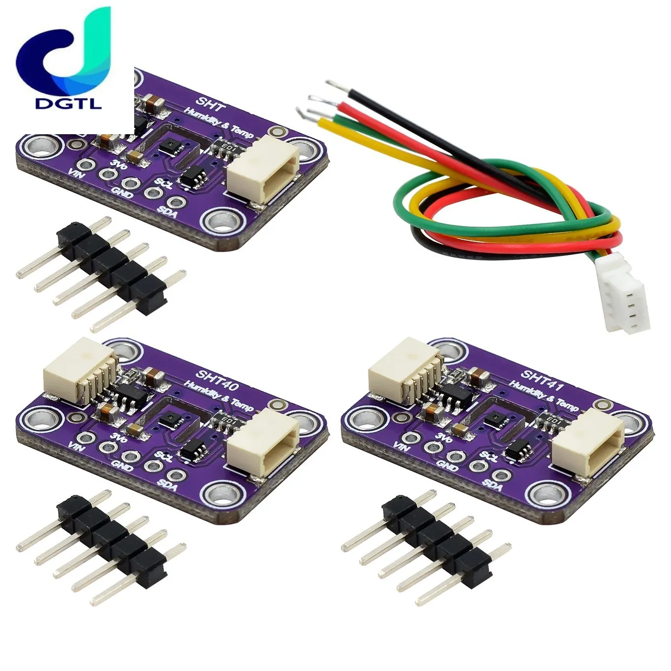 

SHT40 SHT41 T/H sensor For QWIIC port Temperature and humidity module