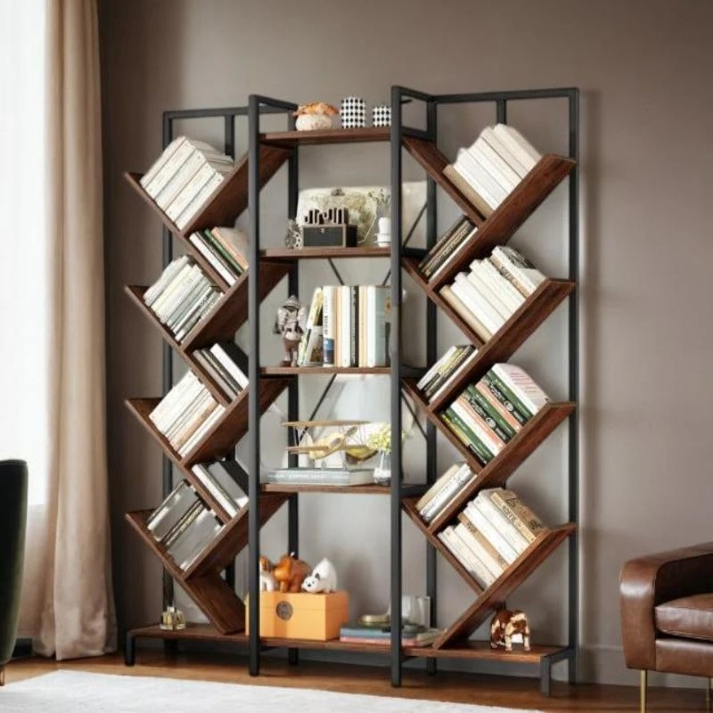Freely combinable bookcases Simple multi-layer bookshelves in the bedroom
