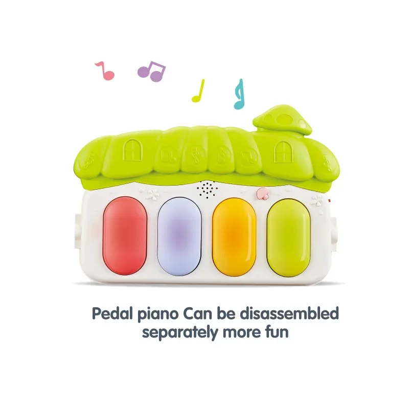 Baby Activity Gym Rack Early Education 0-36 Months Toy Gifts Musical Newborn Piano Keyboard Crawling Blanket Pedal Play Mat Gifr