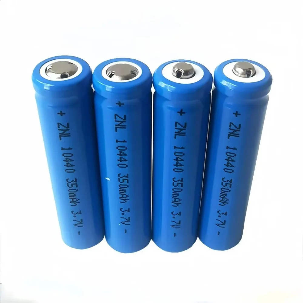Batteria ricaricabile AAA da 3,7 V Batteria al litio 350 mAh 10440 adatta per strumenti di bellezza e utensili elettrici per rasoio elettrico