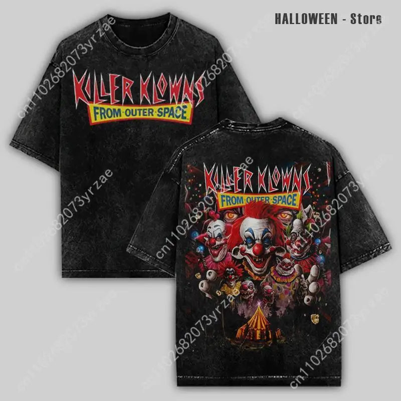 

Casual Tshirt Killer Klowns Man Woman High Quality Cotton Short Sleeves Fashion Comfortable T-shirt Soft Breathable Tops