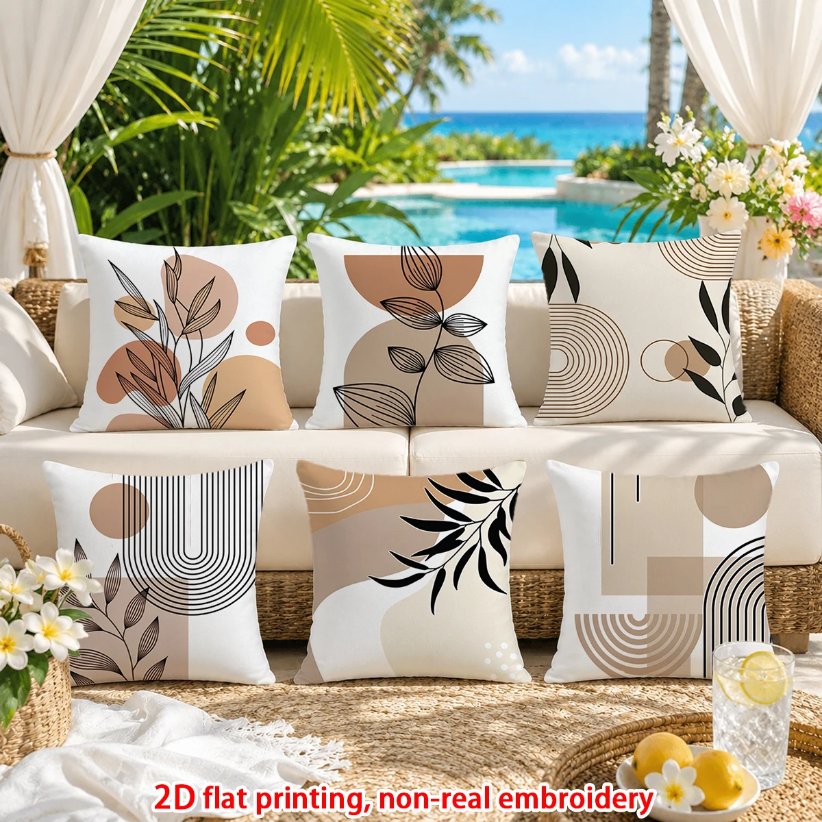 مجموعة من 6 أغطية وسائد بوهو ع - مراجعة Recliner Sofa Cover وسعره