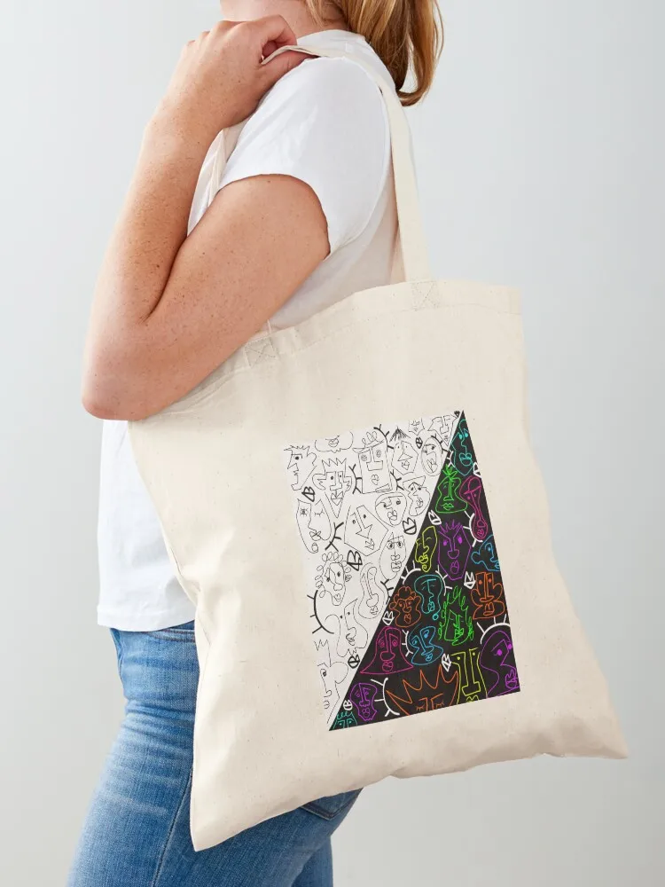 

on the other side Tote Bag women bag Women's shopping bag shopping Handbags