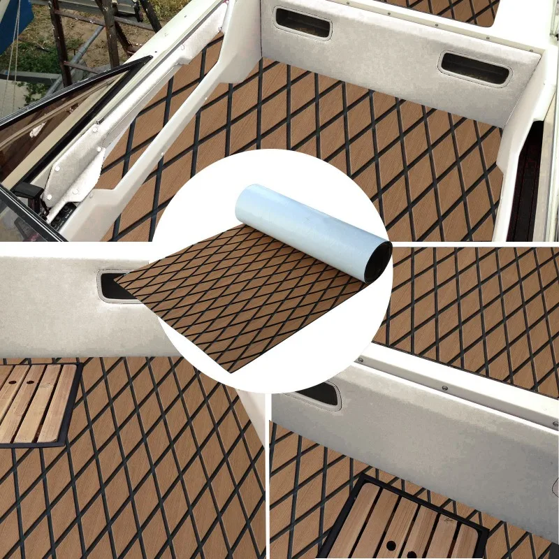 

Marine plastic wood floor, deck protection mat, RV floor mat