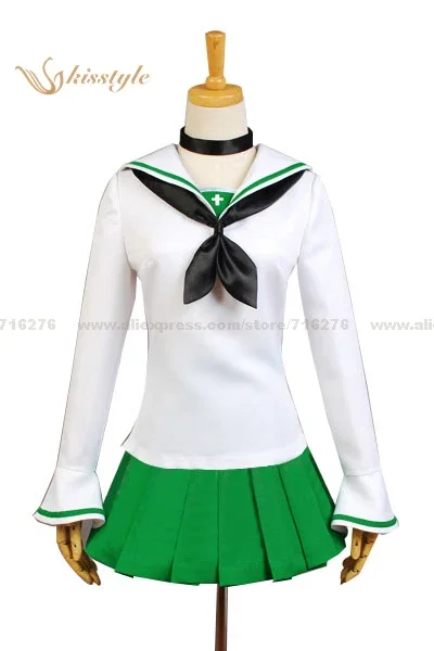 Kisstyle Fashion Girls und Panzer Kawashima Momo Uniform Cosplay Clothing Costume