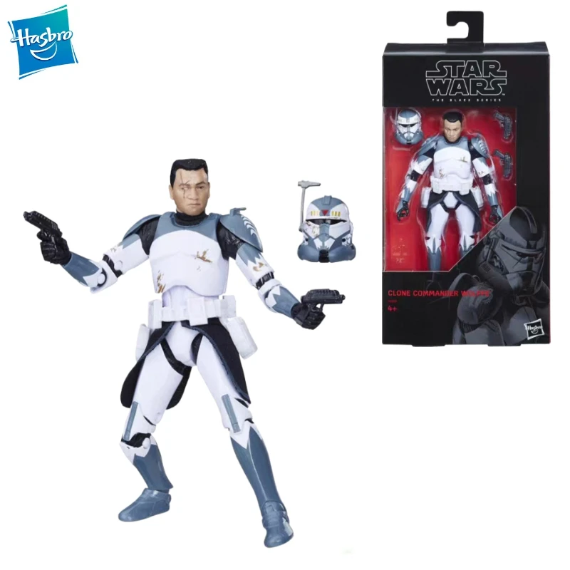 

New Original Hasbro Star Wars The Black Series CLONE COMMANDER WOLFFE Action Figure Model Toys Gift