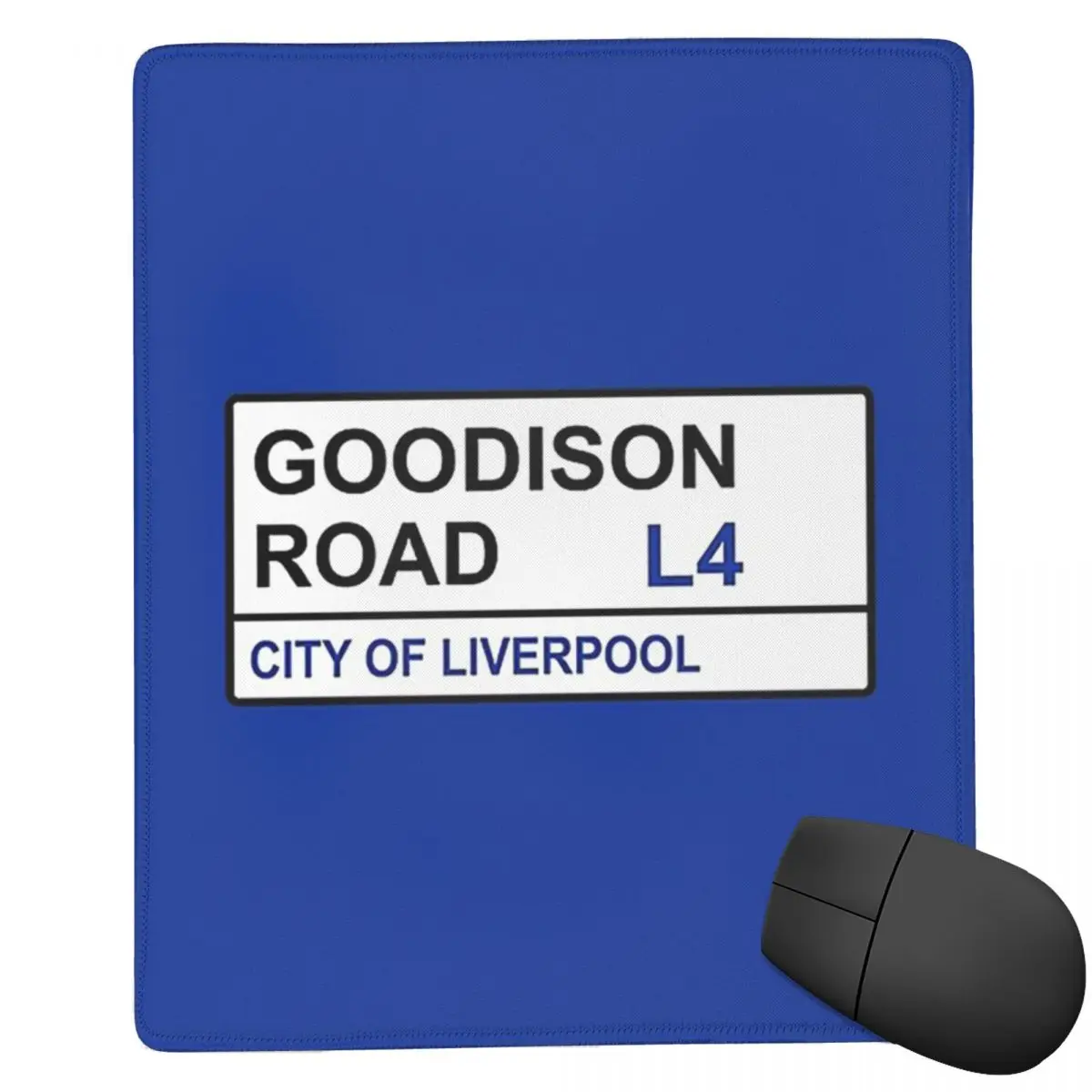Everton Football Team Goodison Road Street Sign 7x9 in 22x18 cm Mouse Pad Computer Keyboard Mouse Mat Gamer PC Laptop Desk Mat