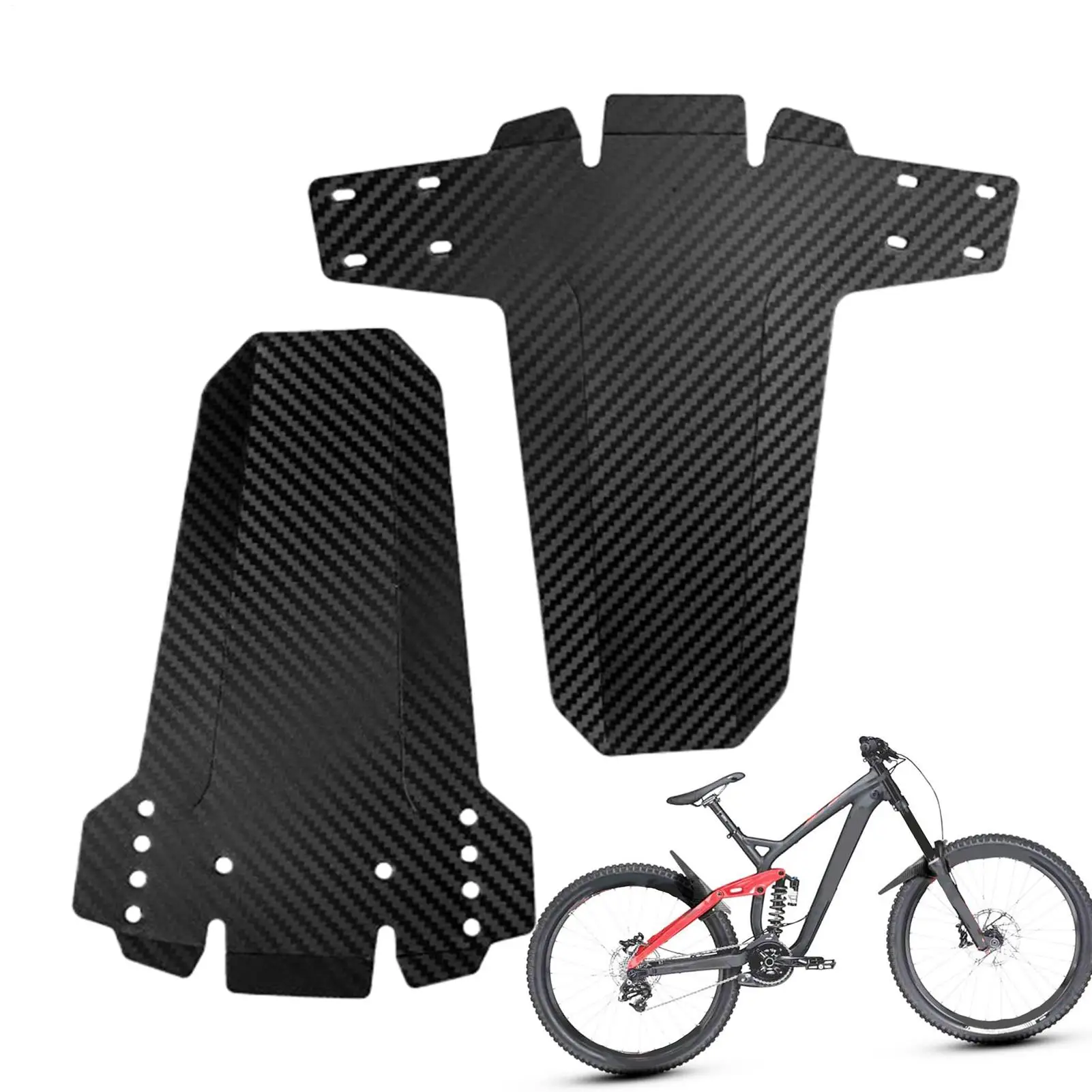 

Front Back Bike Tire Mud Guards Cycling Mud Guard Portable Bike Accessories for Road Wet Weather Commuting Fitness City Riding