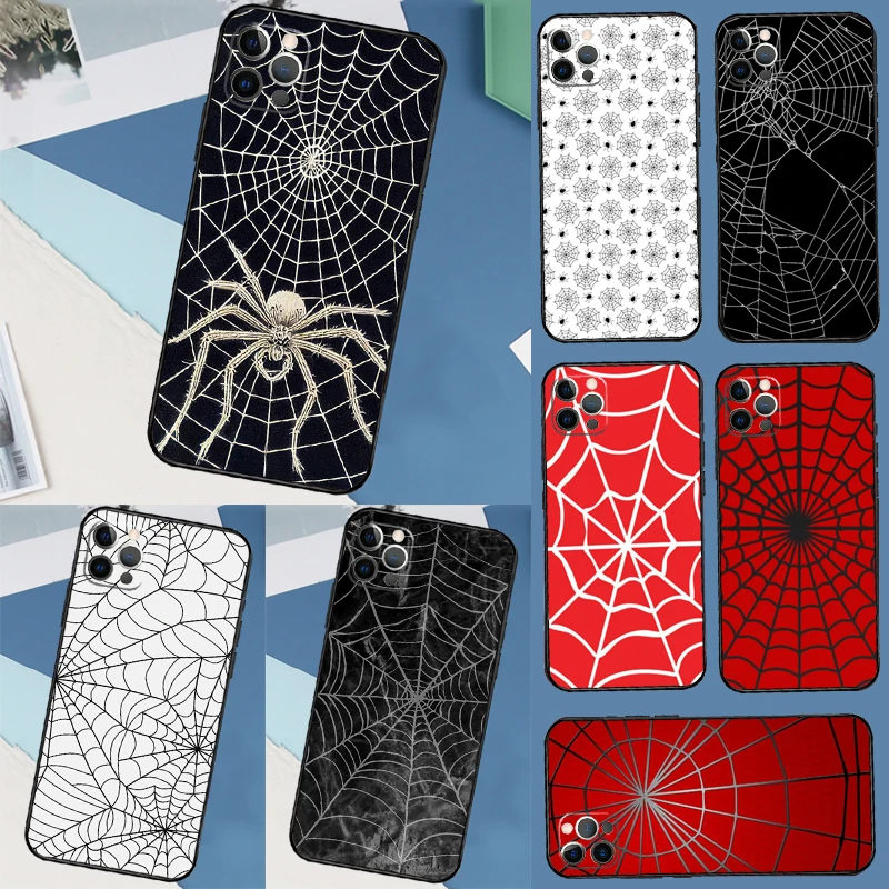 Spider Web Head Mask Case For Samsung Galaxy M06 M16 M36 M56 M33 M15 M55 M31 M13 M12 M14 M53 M32 M52 M35 M34 M54