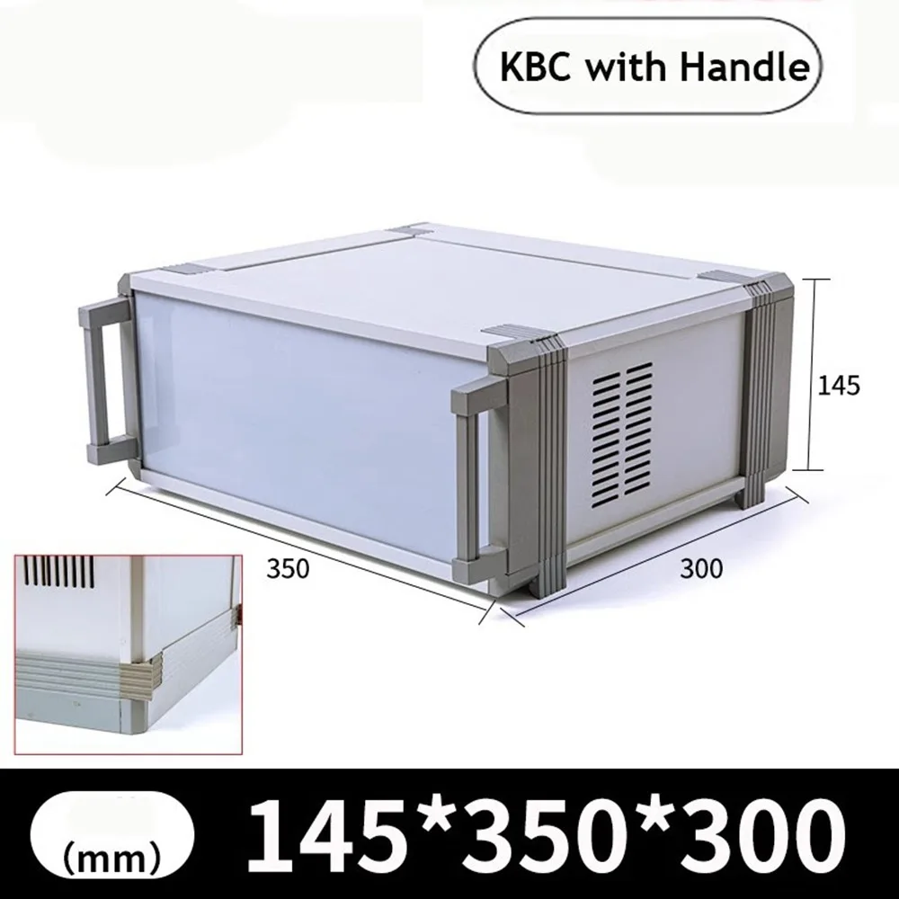 

New Metal KBC Handheld Instrument Case Shell Waterproof 10 Styles Power Enclosure Stomp Box with/without Handle Control Box