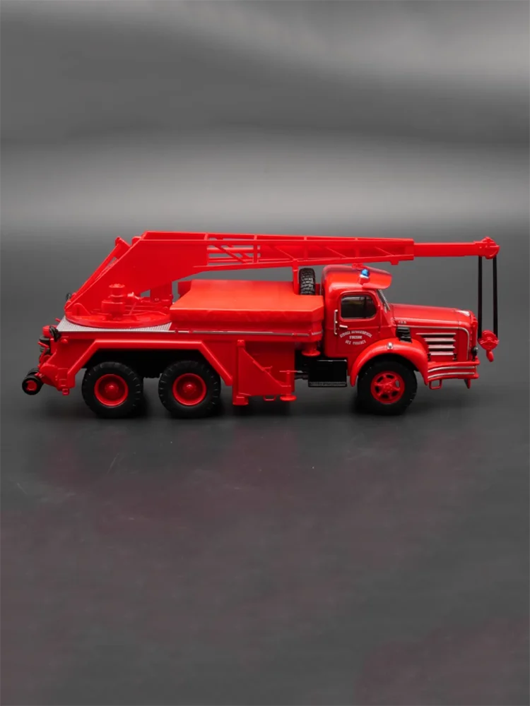 Berliet IXO fundido a presión, modelo de vehículo de aleación de motor de fuego, Magirus TBO, colección de simulación terminada, decoración de exhibición de regalo, escala 1:43